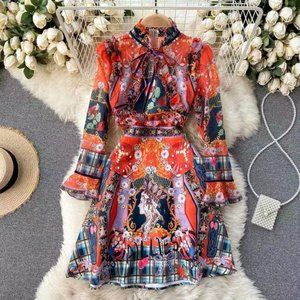 floral summer dress